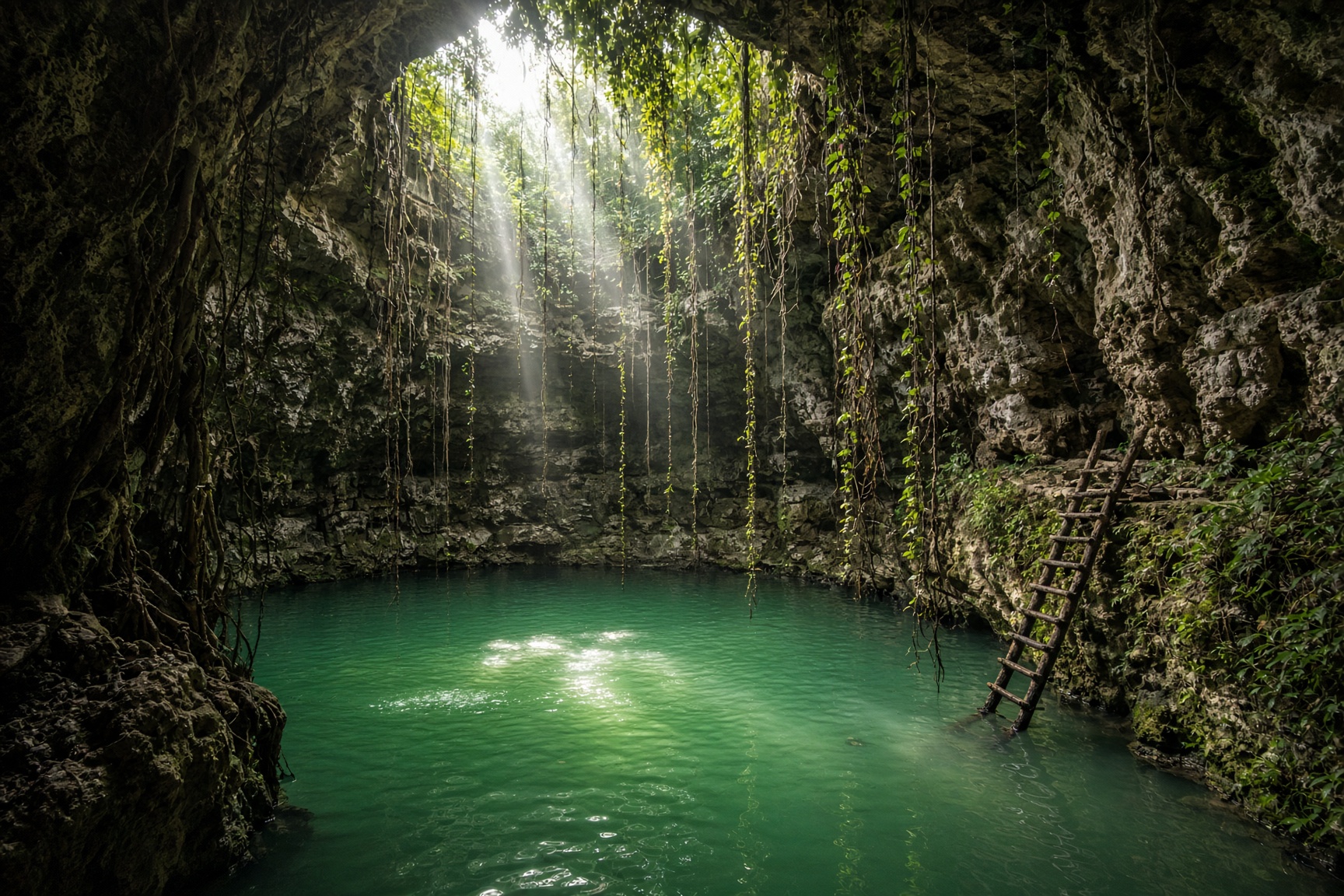 Three cenotes route